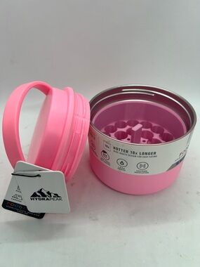 Hydrapeak Food Jar Insulated Stainless Steel Plus Peptide Storage Container NWT